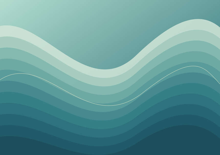 A ribbon of water becomes a quiet coastline.